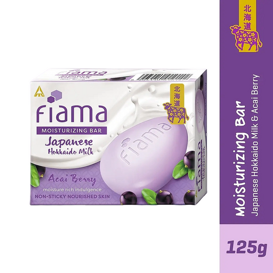Fiama Acai Berry Japanese Moisturizing Bar 125gm