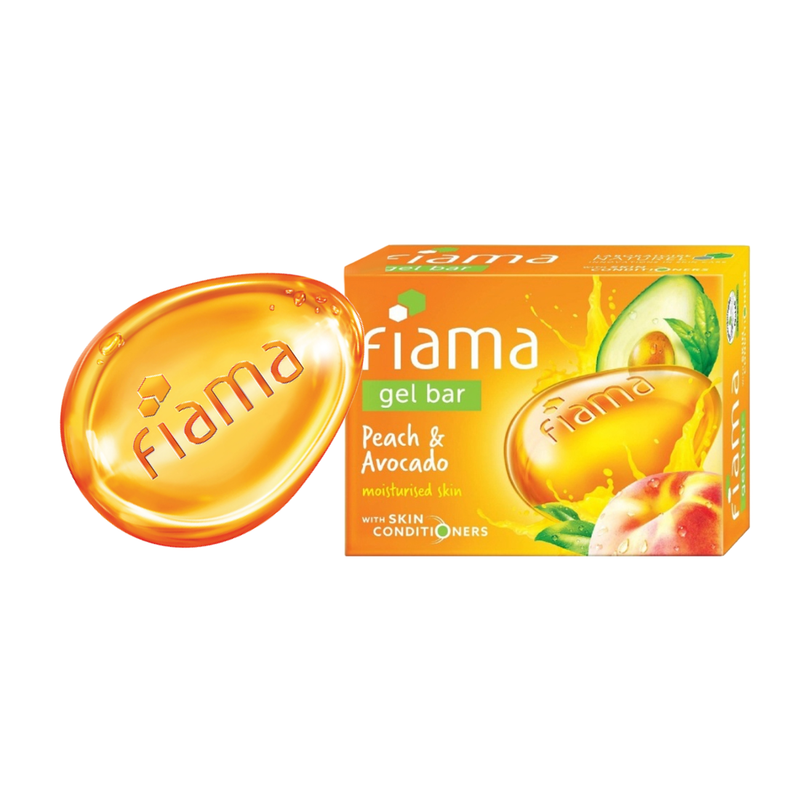 Skin Care Fiama Peach And Avocado Gel Bar 125gm