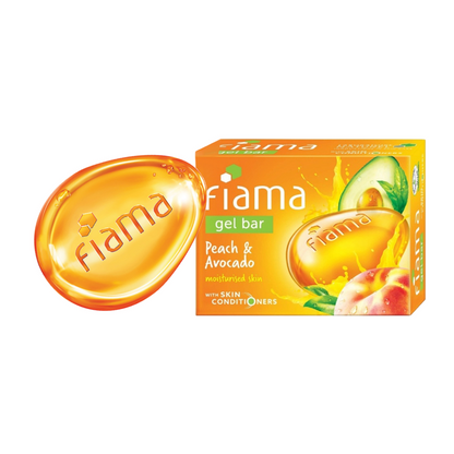 Skin Care Fiama Peach And Avocado Gel Bar 125gm