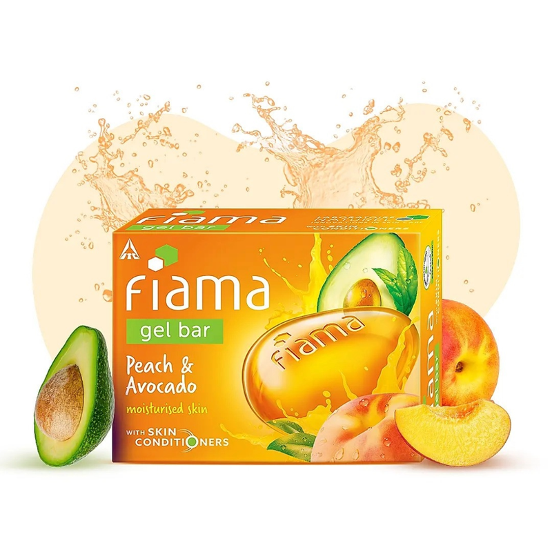 Fiama Peach And Avocado Body Care Soap 125gm