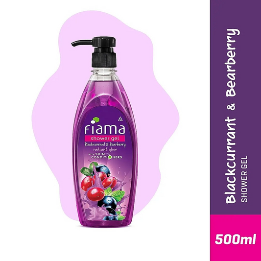 Fiama Blackcurrant And Bearberry Radiant Glow Shower Gel -500ml