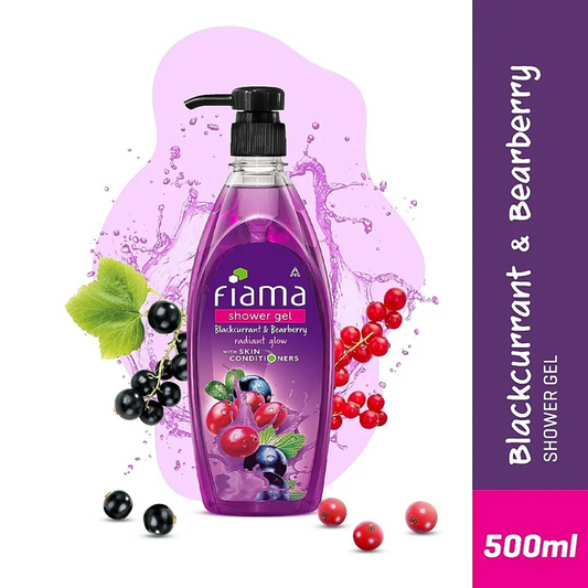 Fiama Blackcurrant And Bearberry Shower Gel 500ml