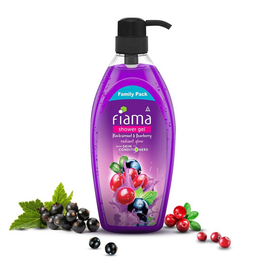 Fiama Radiant Glow Blackcurrant And Bearberry Shower Gel 500ml