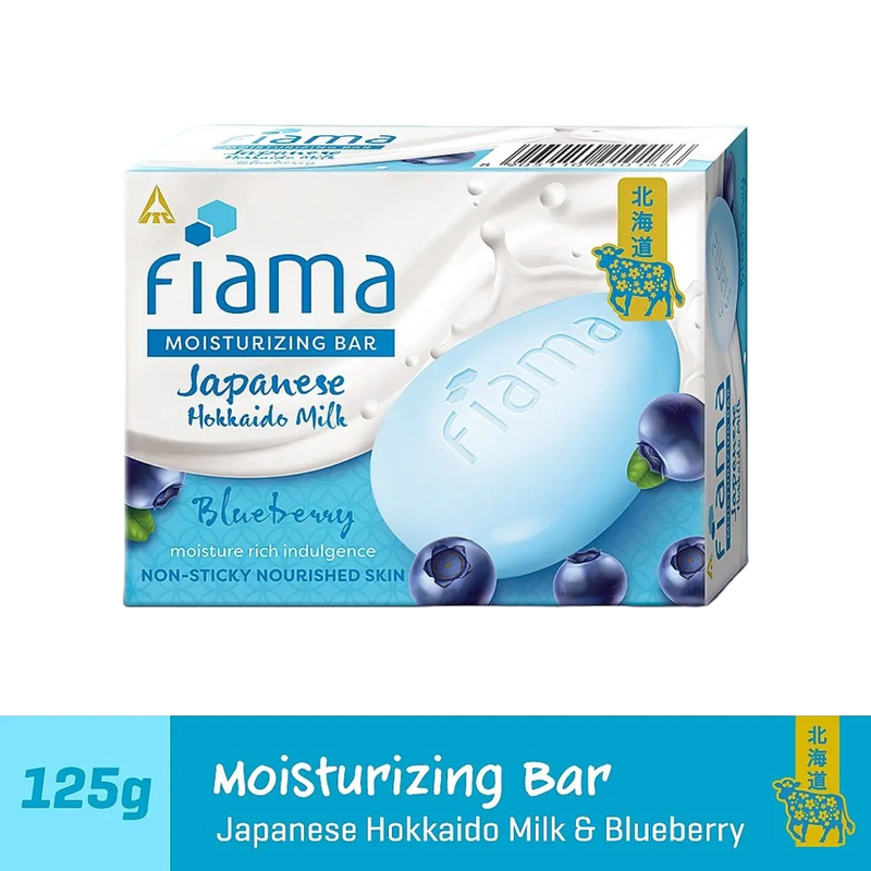 Fiama Blueberry Japanese Moisturizing Bar 125gm