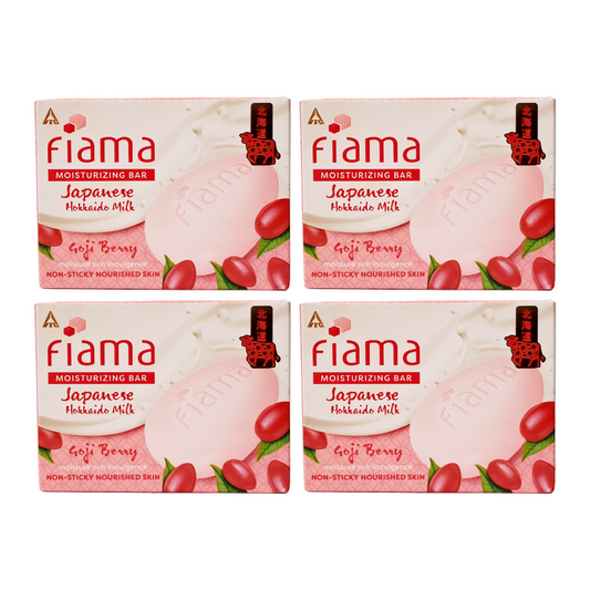 Fiama Goji Berry Moisturizing Soap 125gm Pack Of 4