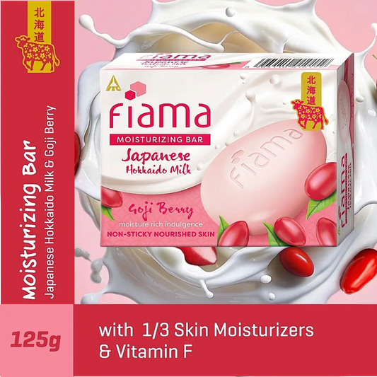 Body Care Fiama Moisturizing Goji Berry Japanese Soap 125gm