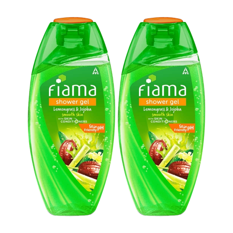 Fiama Shower Gel Lemongrass And Jojoba Smooth Skin 250ml Pack Of 2