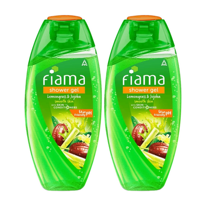 Fiama Shower Gel Lemongrass And Jojoba Smooth Skin 250ml Pack Of 2