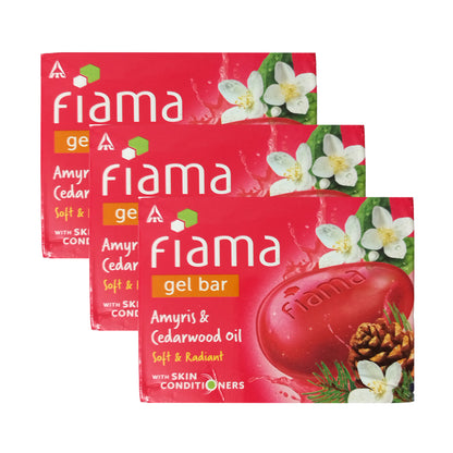 Fiama Amyris & Cedarwood Oil Soap -125gm Pack Of 3