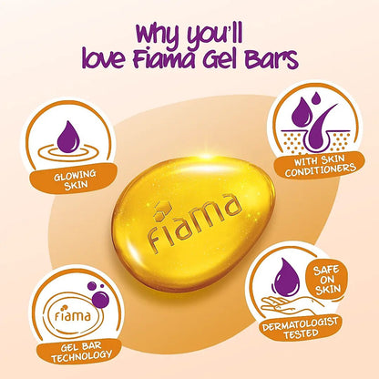 Fiama Gel Bar Golden Sandalwood Oil And Patchouli 125gm