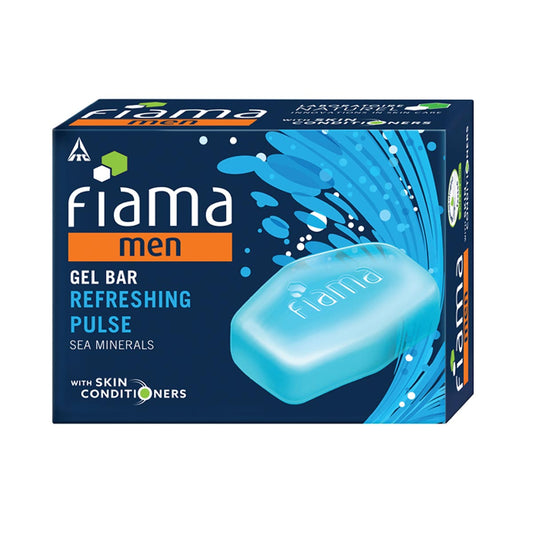 Fiama Men Gel Bar Refreshing Pulse 125gm