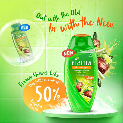 Fiama Shower Gel Lemongrass And Jojoba Smooth Skin 250ml
