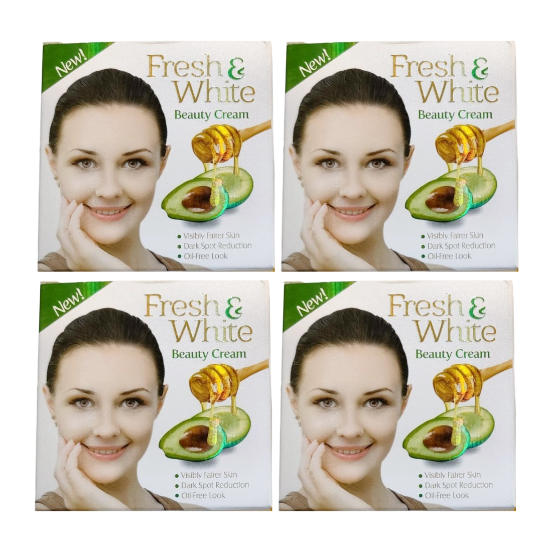 Fresh & White Beauty Cream 30gm Pack Of 4