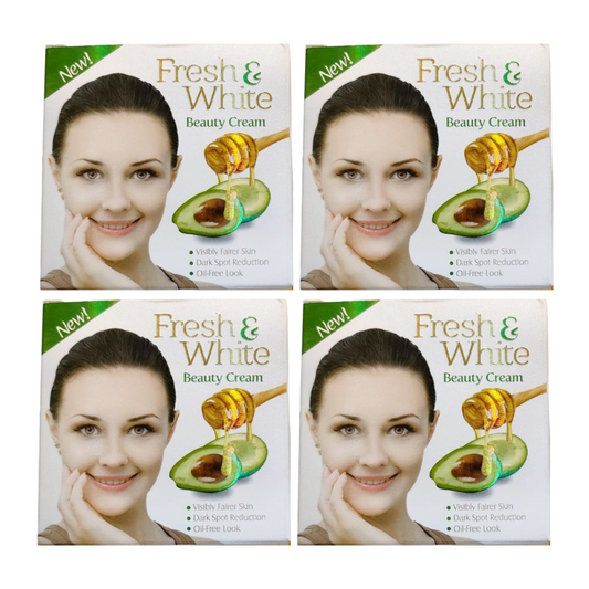 Fresh & White Beauty Cream 30gm Pack Of 4