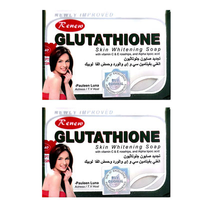 Renew Glutathione Skin Whitening Soap 135gm Pack Of 2