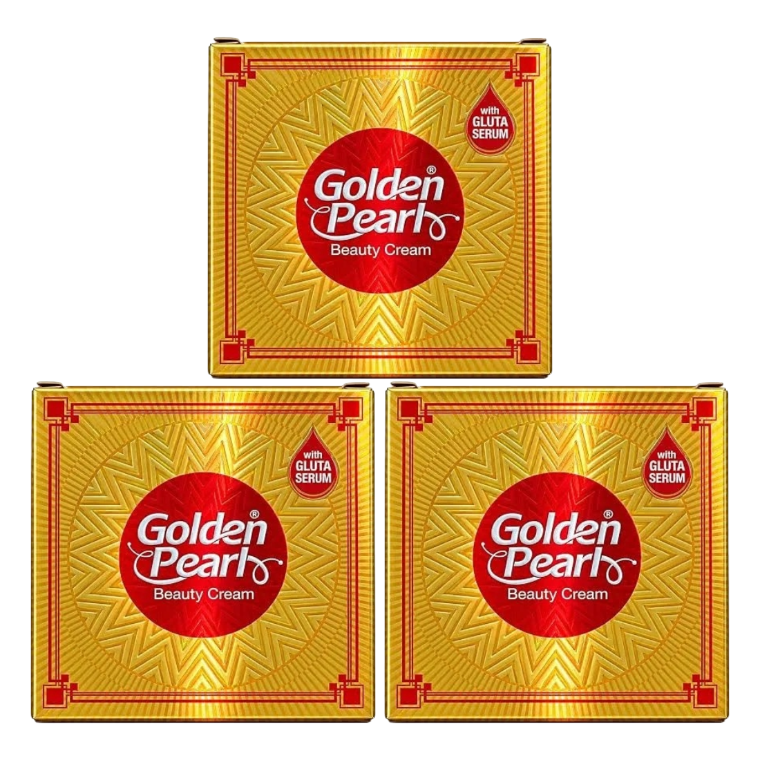 Golden Pearl Beauty Cream Gold 30gm Pack Of 3