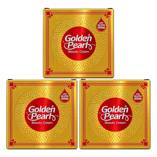 Golden Pearl Beauty Cream Gold 30gm Pack Of 3