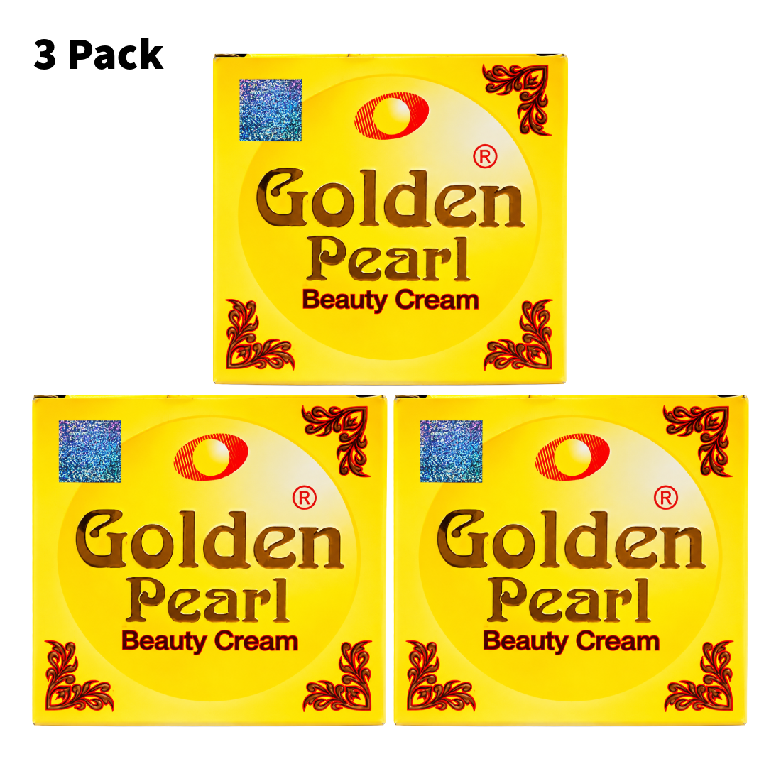 Golden Pearl Beauty Fairness Cream Yellow 30gm Pack Of 3