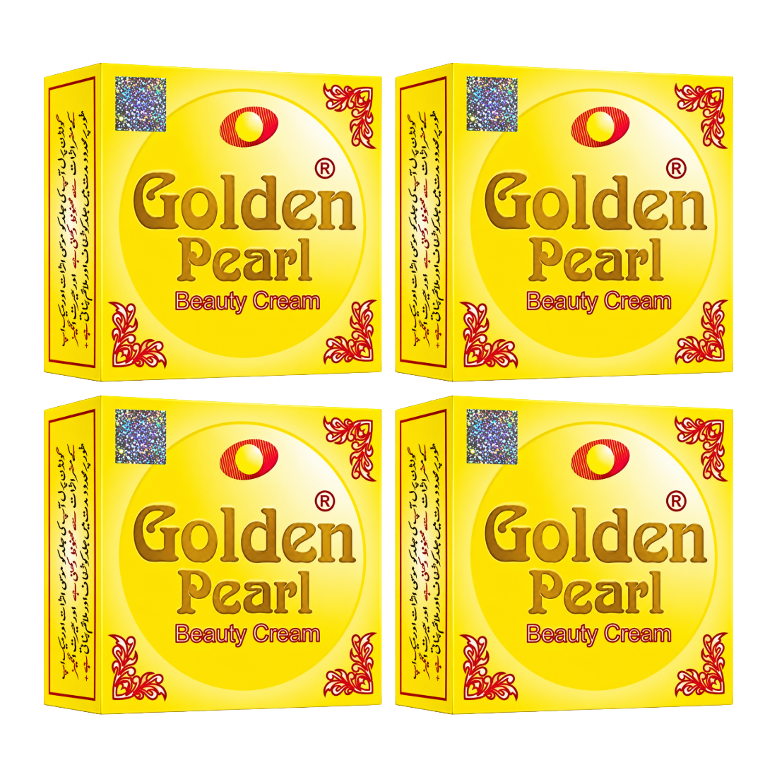 Golden Pearl Beauty Cream Yellow 30gm Pack Of 4