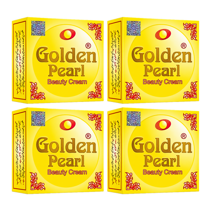 Golden Pearl Beauty Cream Yellow 30gm Pack Of 4