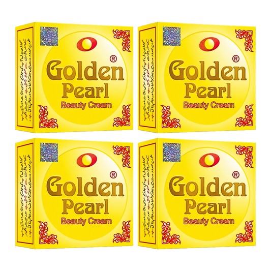 Golden Pearl Beauty Cream Yellow 30gm Pack Of 4