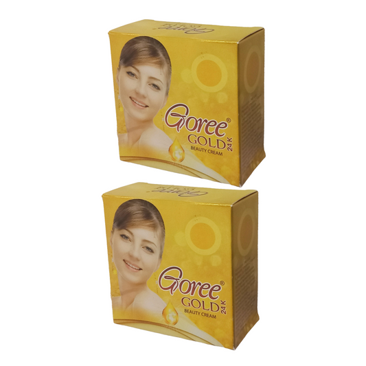 Goree 24K Gold Fairness Cream 30gm Pack Of 2