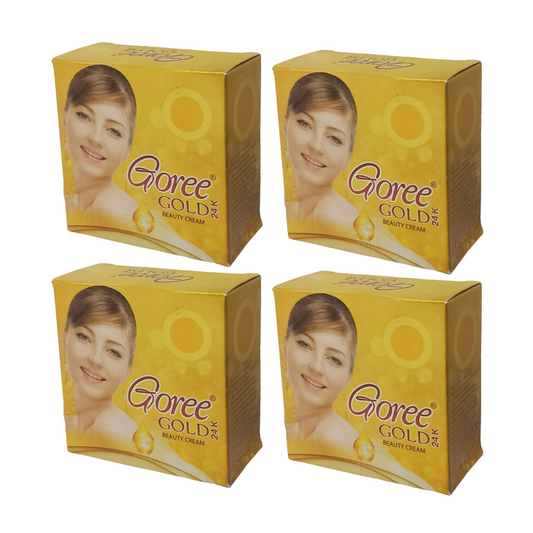 Goree 24K Gold Fairness Cream 30gm Pack Of 4