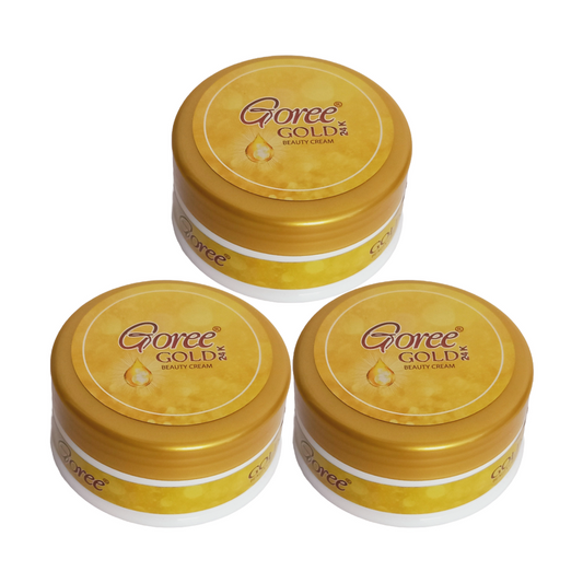 Goree 24K Gold Beauty Care Cream -30gm Pack Of 3