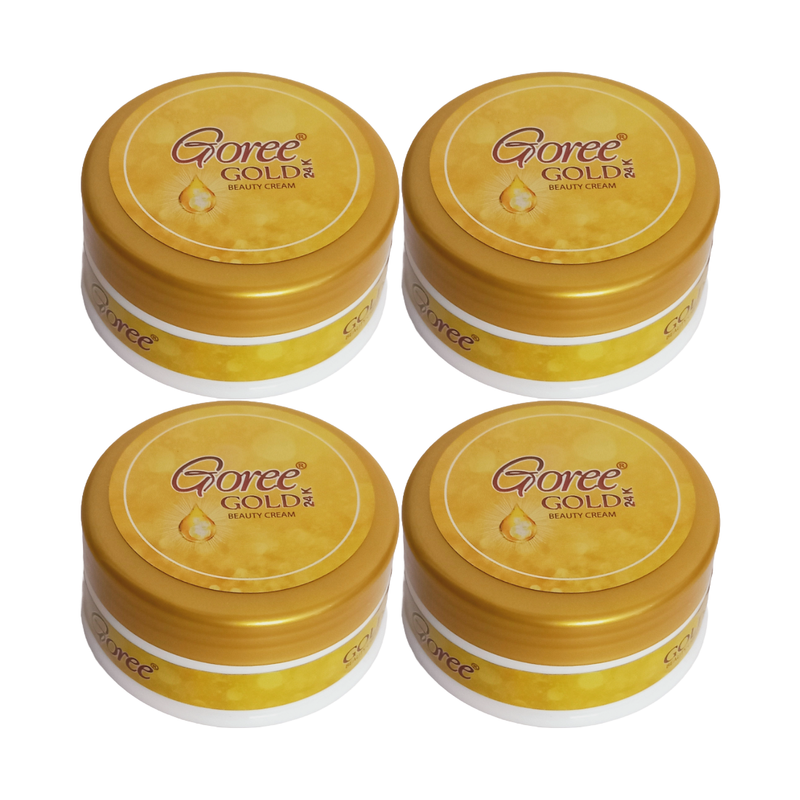 Goree 24K Gold Beauty Care Cream -30gm Pack Of 4