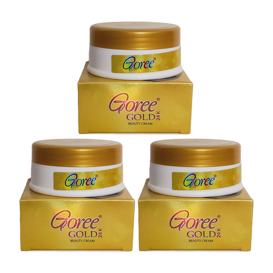 Goree Beauty 24K Gold Cream -30gm Pack Of 3