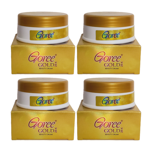 Goree Beauty 24K Gold Cream -30gm Pack Of 4