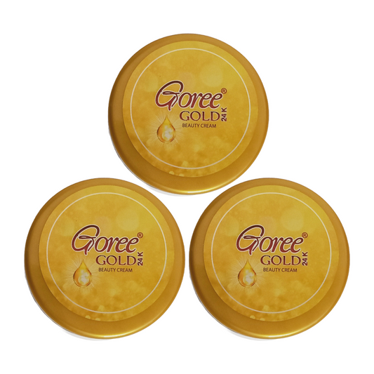 Goree Beauty Fairness Gold 24K Cream 30gm Pack Of 3