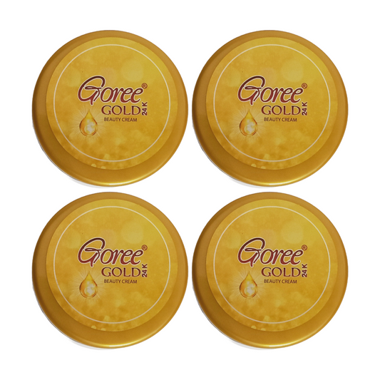 Goree Beauty Fairness Gold 24K Cream 30gm Pack Of 4