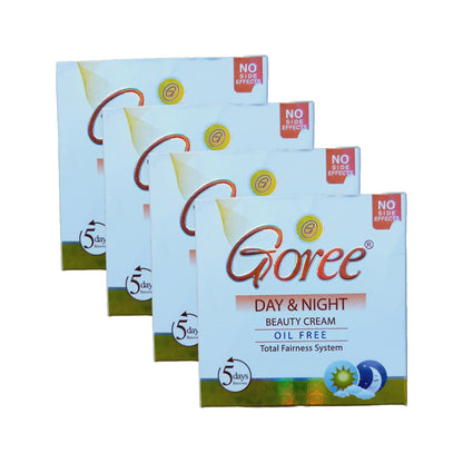 Goree Day Night Beauty Fairness Cream 30gm Pack Of 4