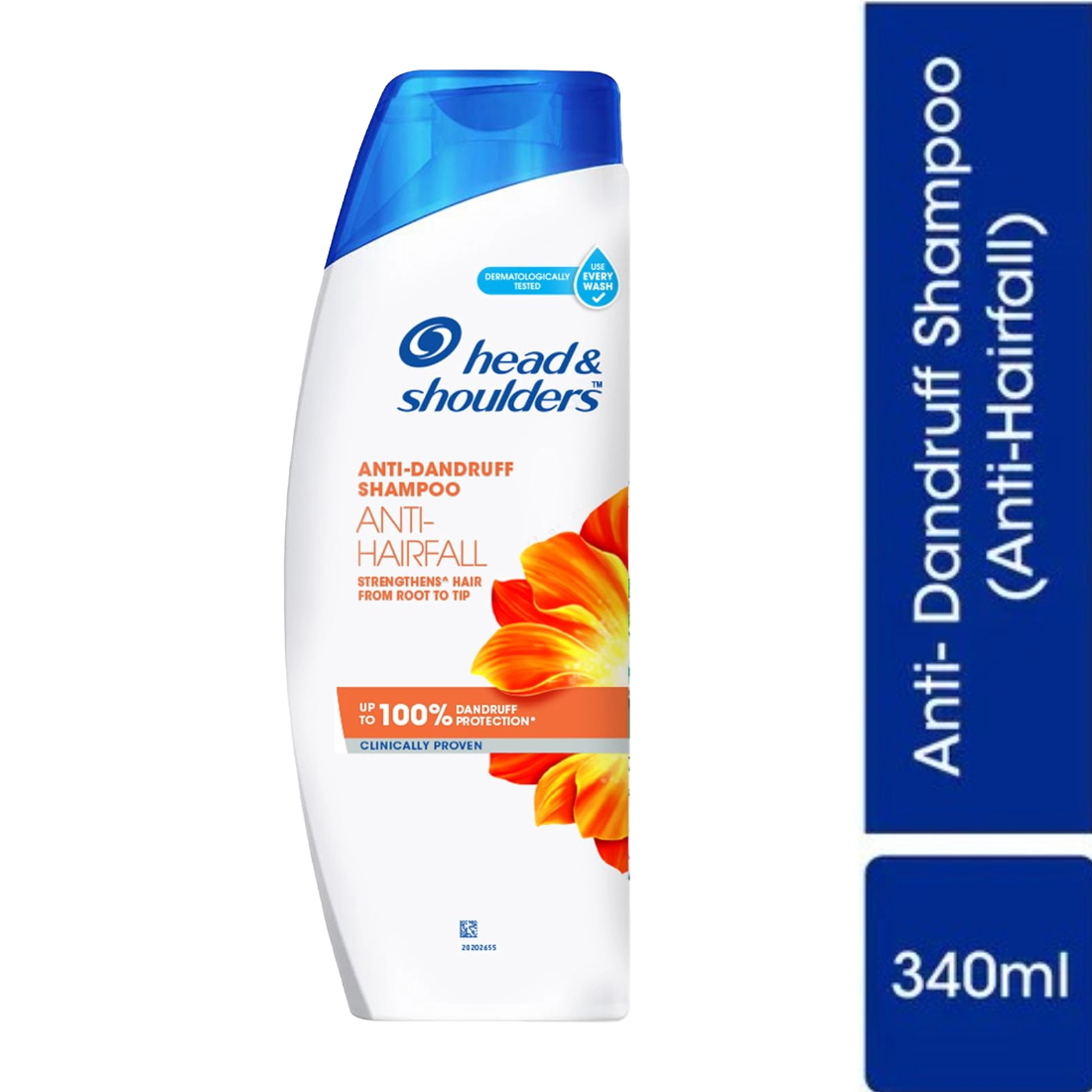 Head And Shoulders Anti Dandruff With Anti Hair Fall Shampoo 340ml
