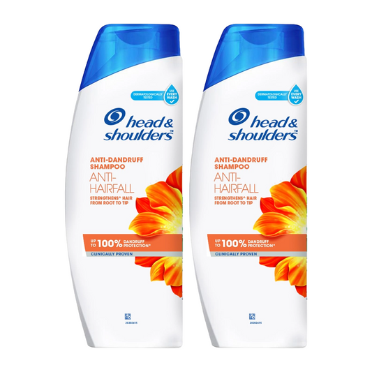 Head & Shoulders Anti Dandruff Shampoo Anti Hairfall 340ml Pack Of 2