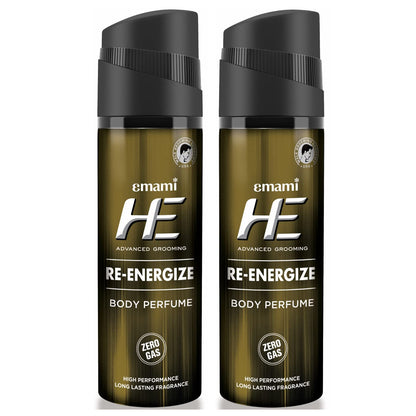 Emami He Advanced Grooming Re-Energize Body Perfumed 120ml