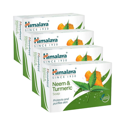 Himalaya Neem And Turmeric Soap 125gm Pack Of 4