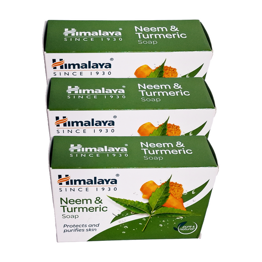 Himalaya Since 1930 Neem And Turmeric Soap 125gm Pack Of 3