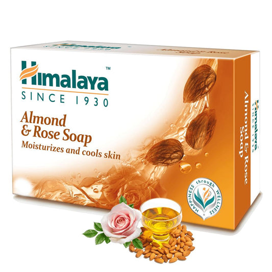 Himalaya Almond & Rose Soap 125gm