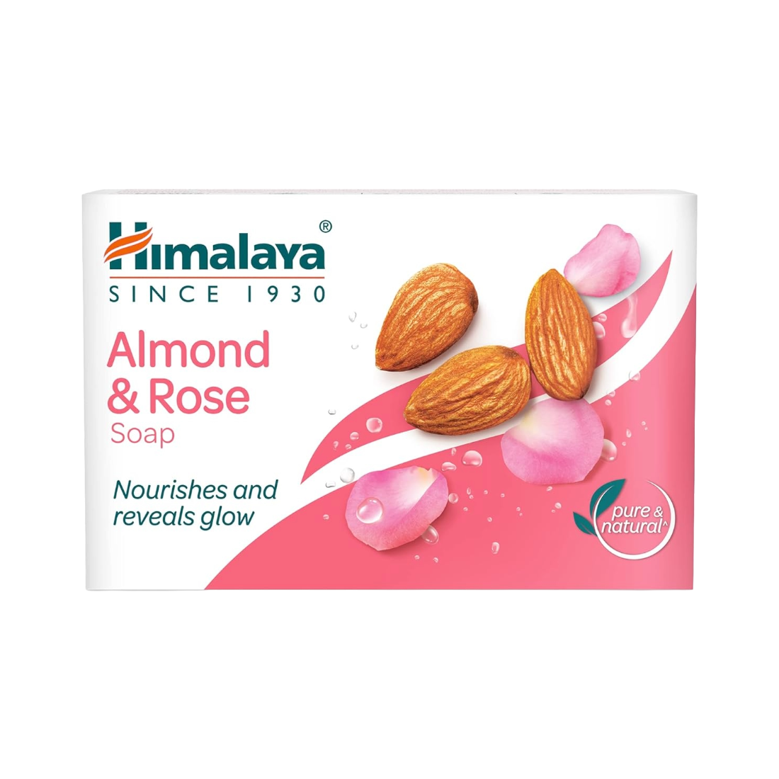 Himalaya Almond And Rose Nourishes And Reveals Glow Soap 125gm
