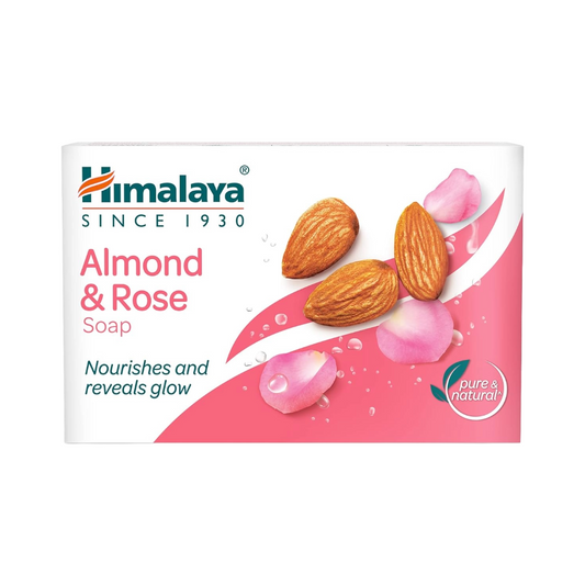 Himalaya Almond And Rose Nourishes And Reveals Glow Soap 125gm