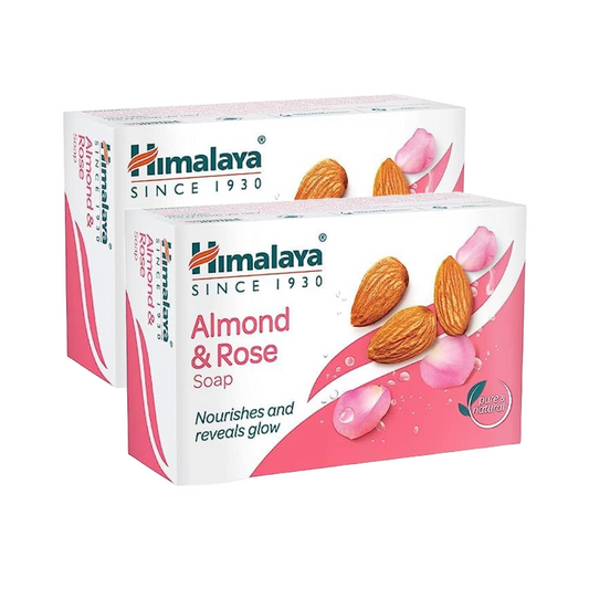 Himalaya Almond & Rose Soap 125gm Pack Of 2