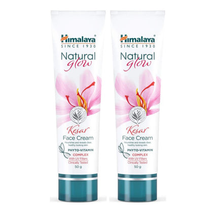 Himalaya Natural Glow Kesar Face Cream 50gm Pack Of 2