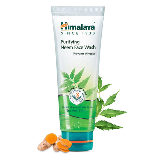 Himalaya Purifying Neem Face Wash Prevents Pimples 50ml