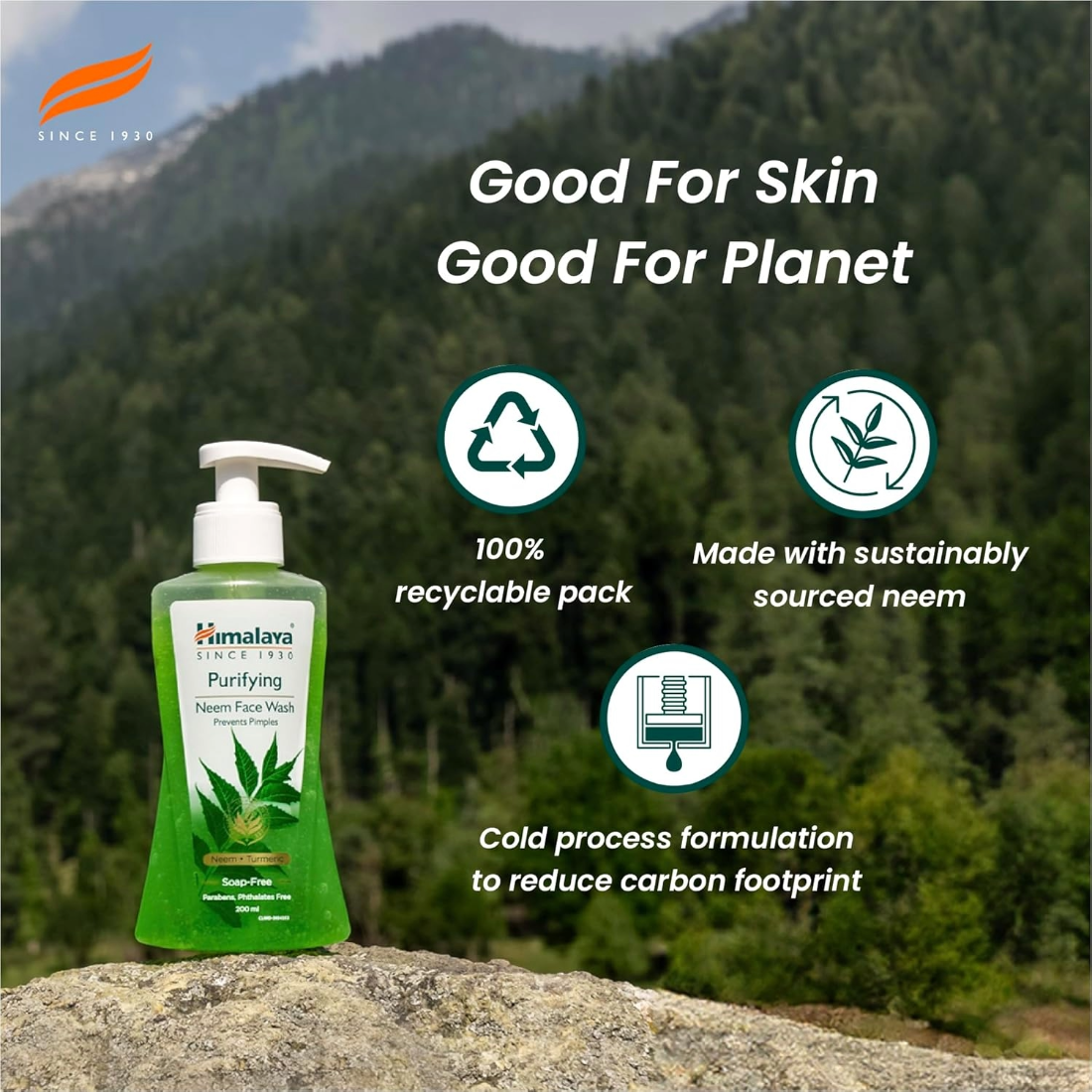 Himalaya Purifying Neem Face Wash Prevents Pimples 400ml