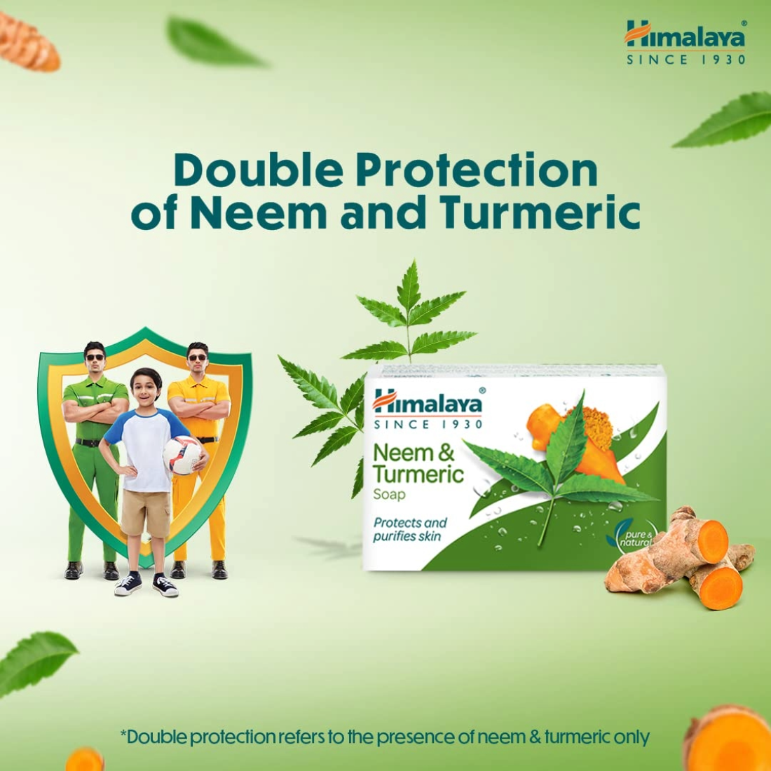 Himalaya Since 1930 Neem And Turmeric Soap 125gm Pack Of 2