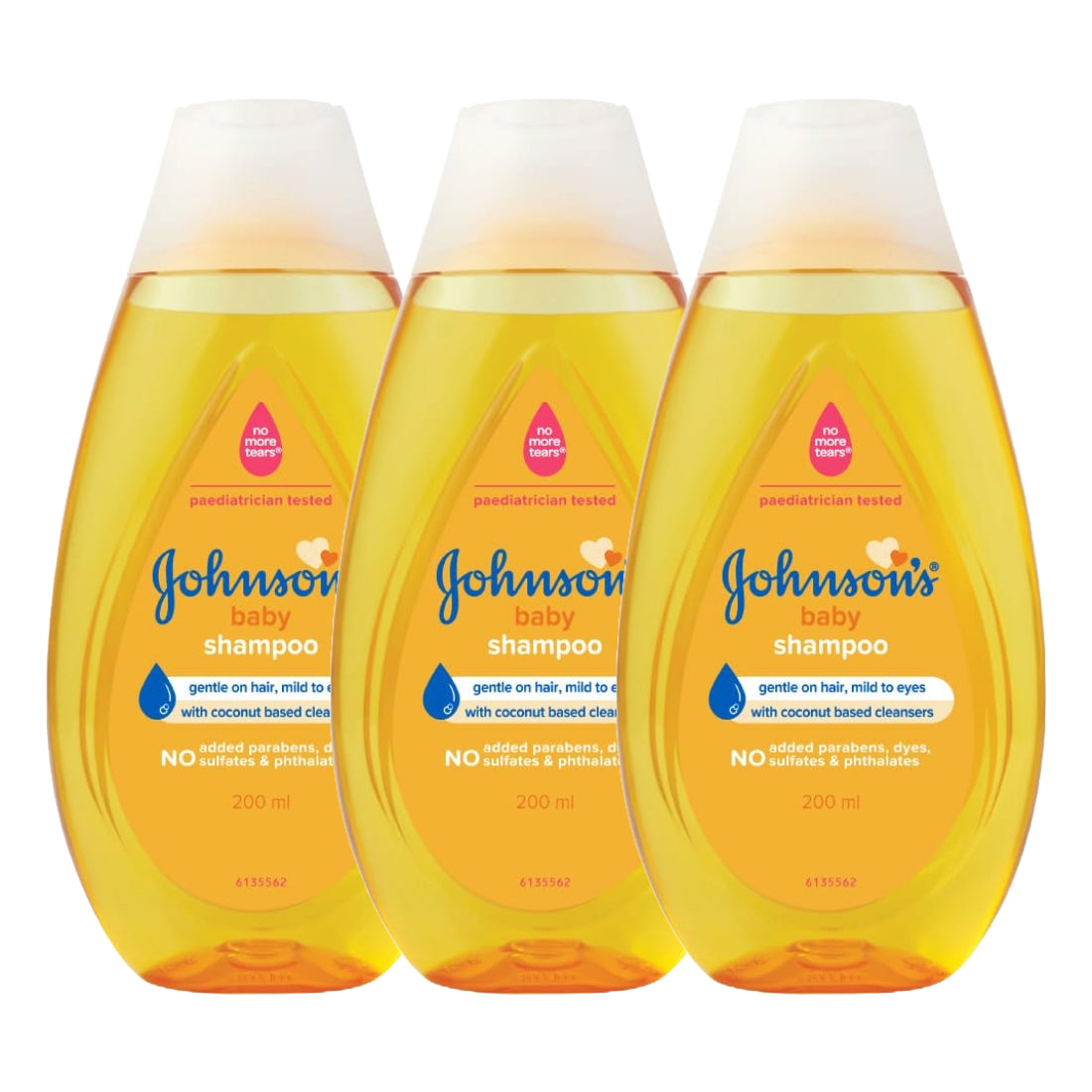 Johnsons Baby Shampoo 200ml Pack Of 3
