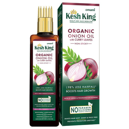 Emami Kesh King Organic Onion Oil Non Sticky 100ml