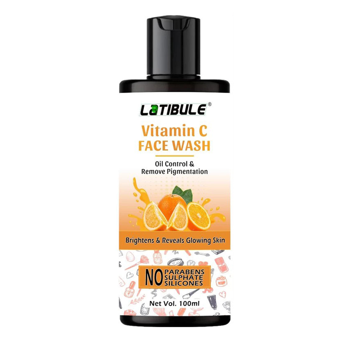 Latibule Vitamin C Face Wash Oil Control & Remove Pigmentation 100ml